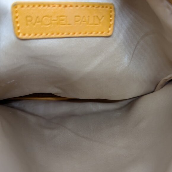 Rachel Pally Clutch Bag Zahara Orange Vegan Leather Reversible Fold Over - Picture 5 of 5